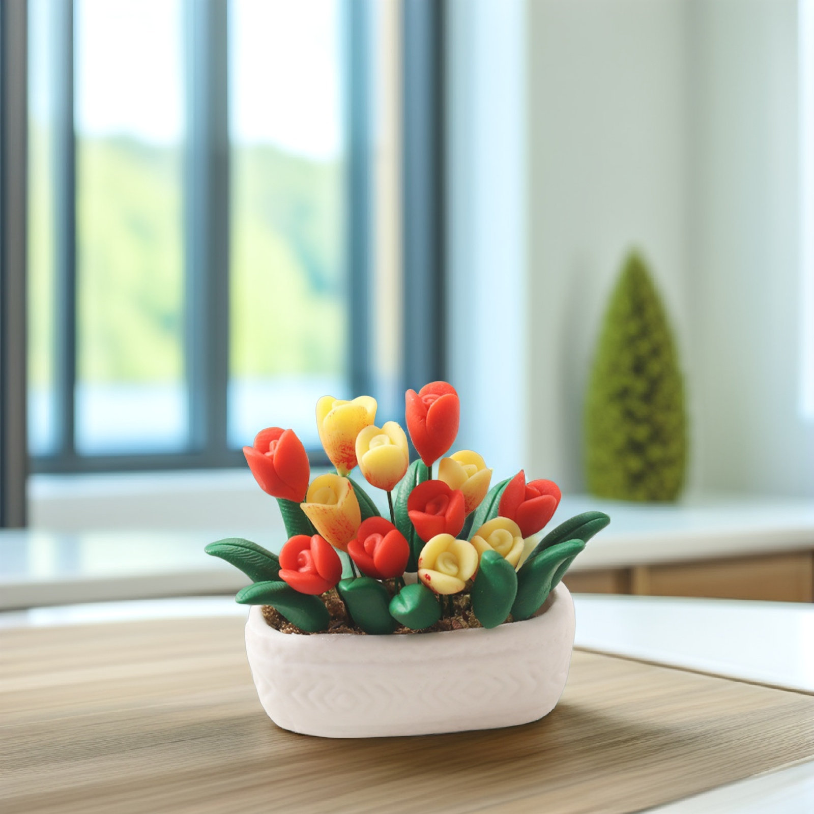 Mini Tulip Potted Plant Miniat – обзор и цена Bonsai Garden Europe