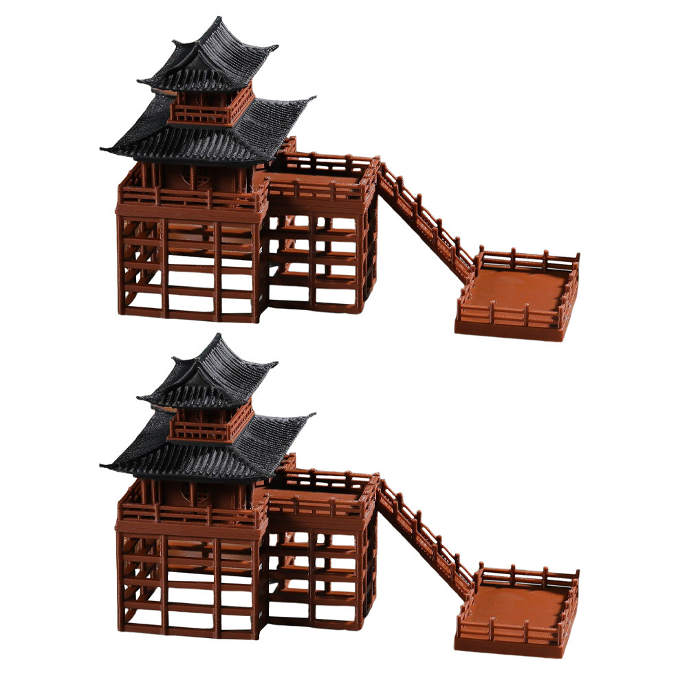 2Pcs Stilt Miniature Japanese  – обзор и цена Bonsai Garden For Desk