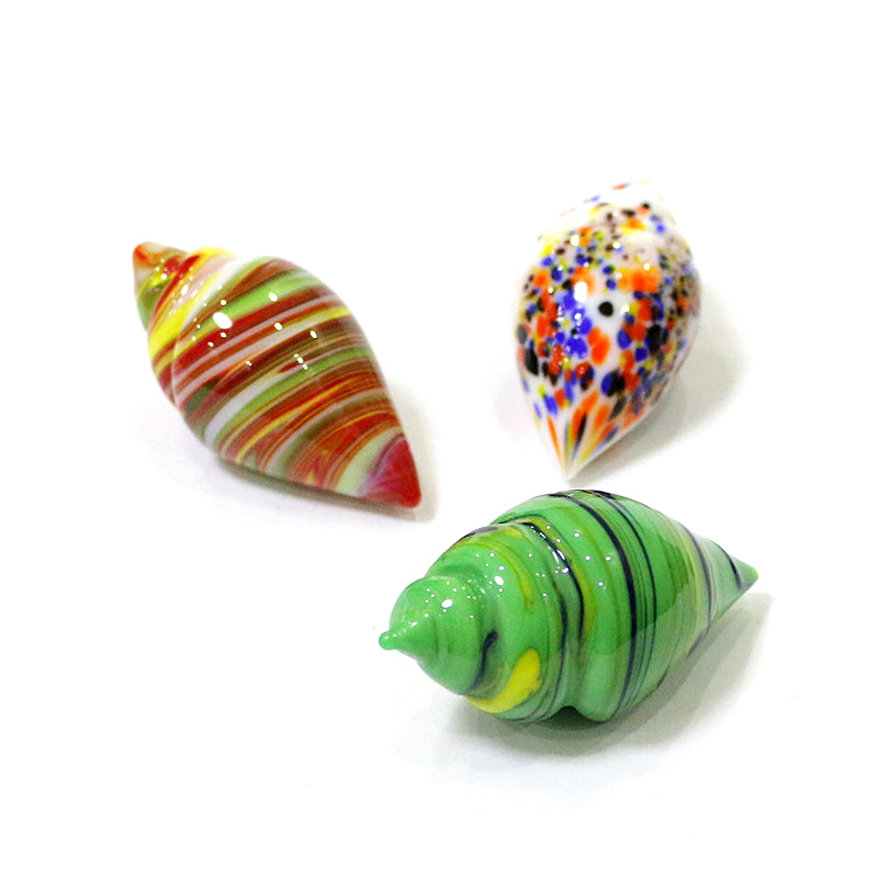 Cute Mini Glass Shell Conch Or – обзор и цена Bonsai Garden Europe