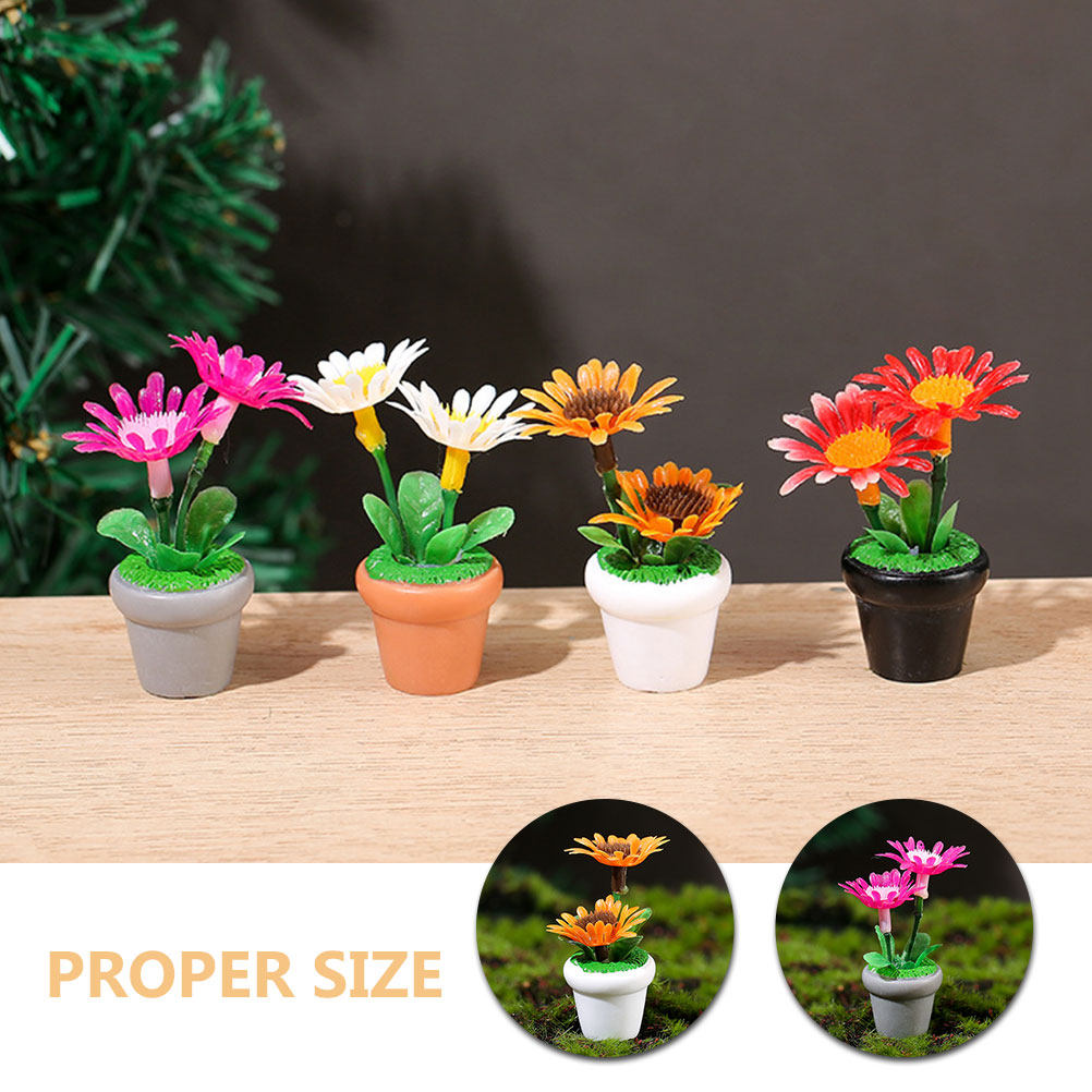 4Pcs Mini Bonsai Plant Potted  – обзор и цена Bonsai Garden Europe