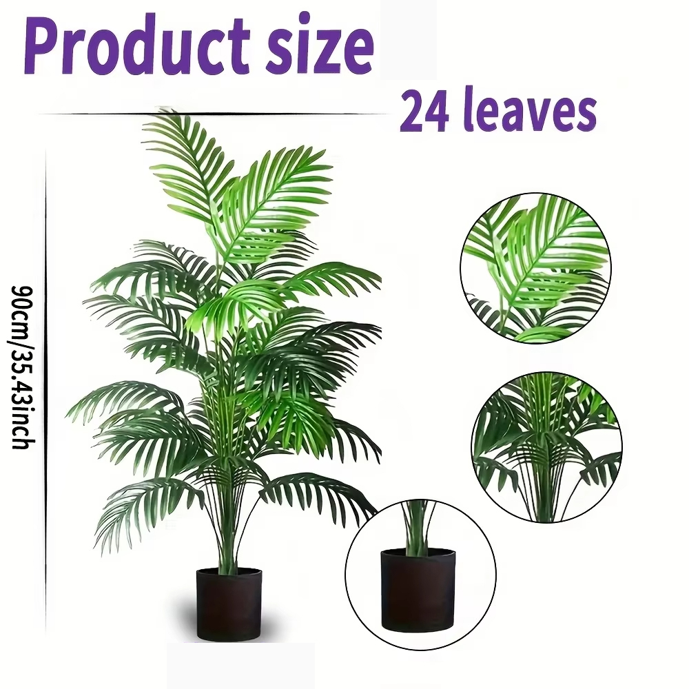24 Leaves Areca Palm Artificia – обзор и цена Bonsai Garden Kit