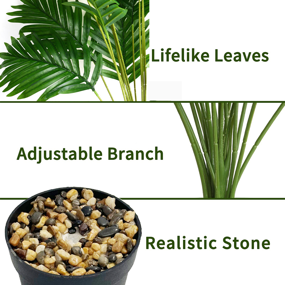 24 Leaves Areca Palm Artificia – обзор и цена Bonsai Garden Kit