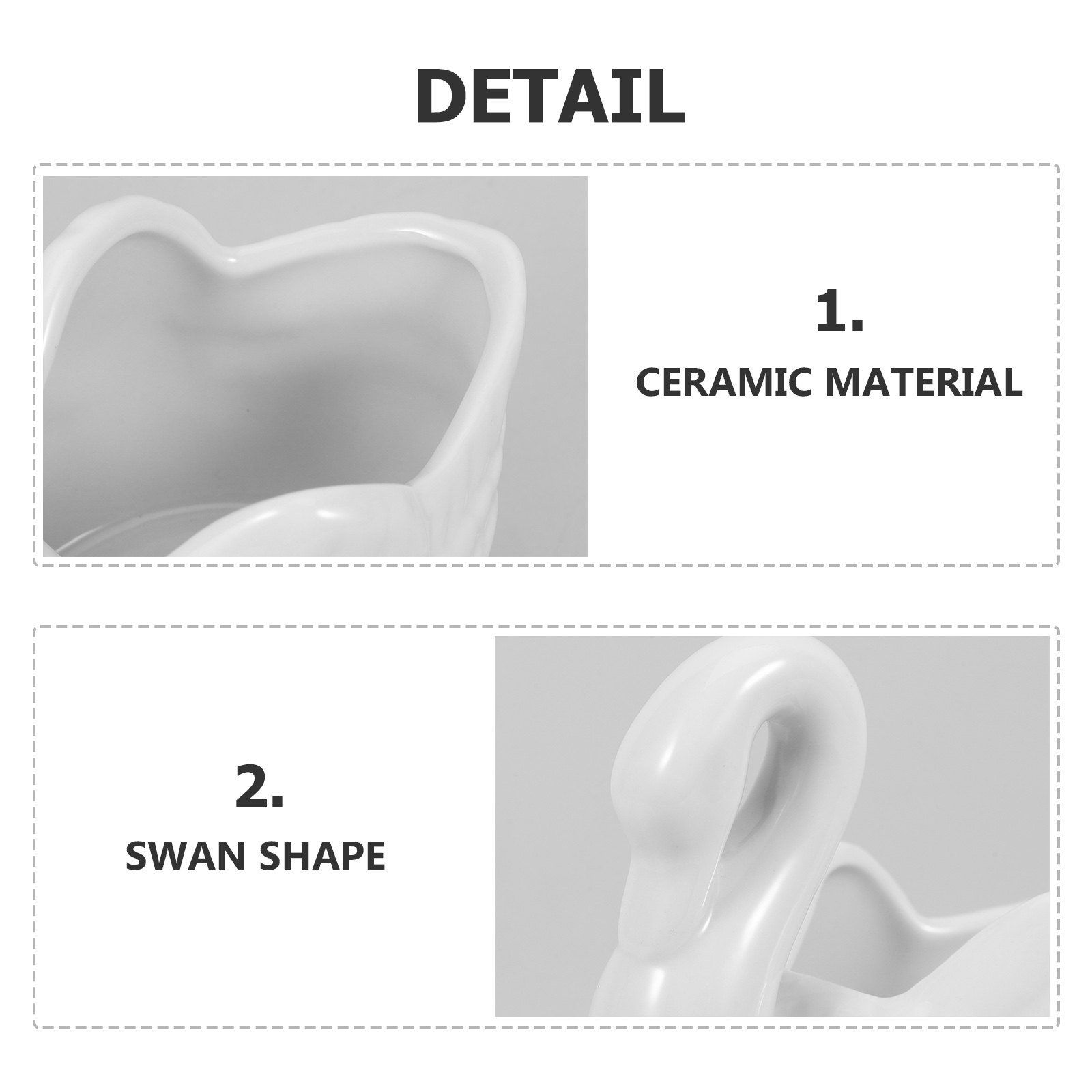 1Pcs Swan Inspired Ceramic Suc – обзор и цена Bonsai Garden For Desk