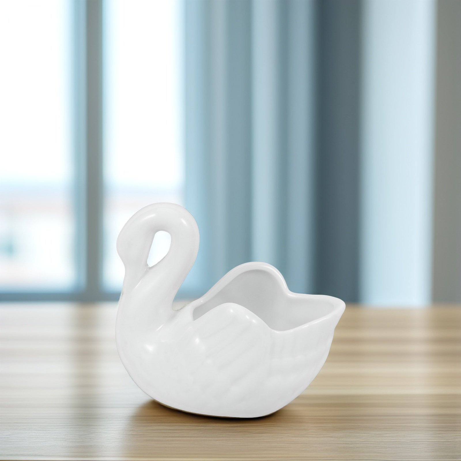 1Pcs Swan Inspired Ceramic Suc – обзор и цена Bonsai Garden For Desk