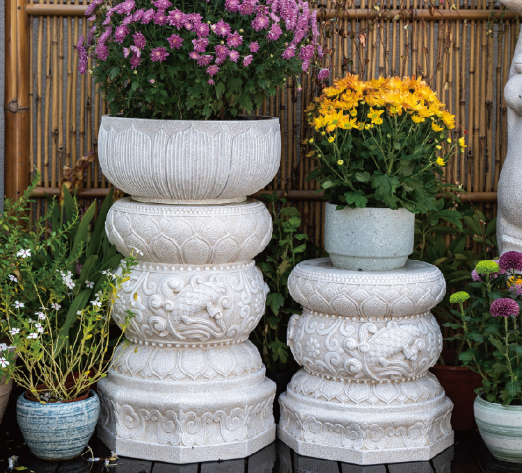 Garden Stone Pier Outdoor Cour – обзор и цена Bonsai Garden Entrance