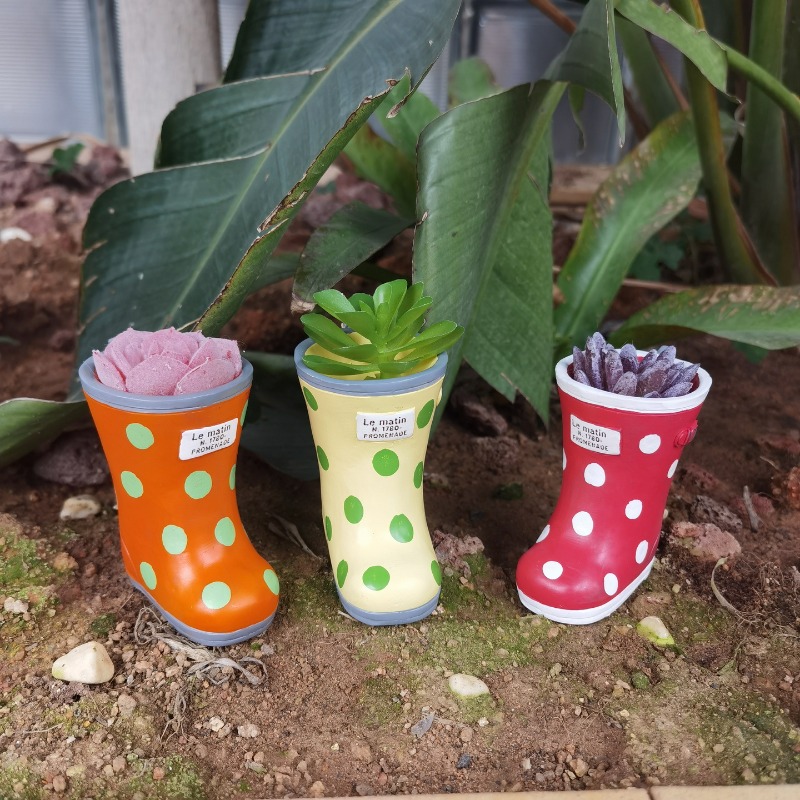 Creative Resin Rain Shoes Shap – обзор и цена Bonsai Garden Europe