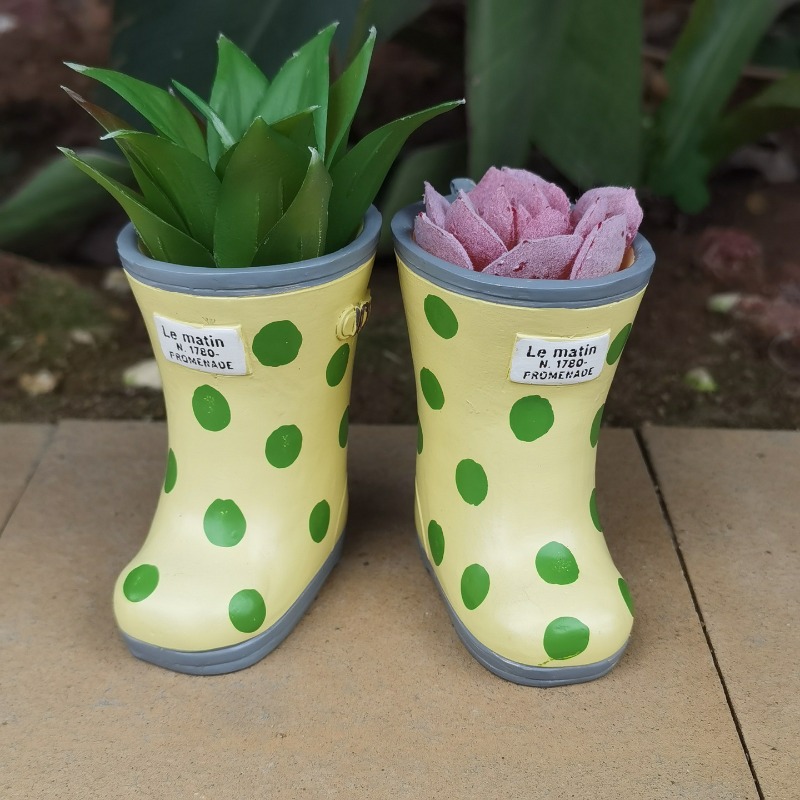 Creative Resin Rain Shoes Shap – обзор и цена Bonsai Garden Europe