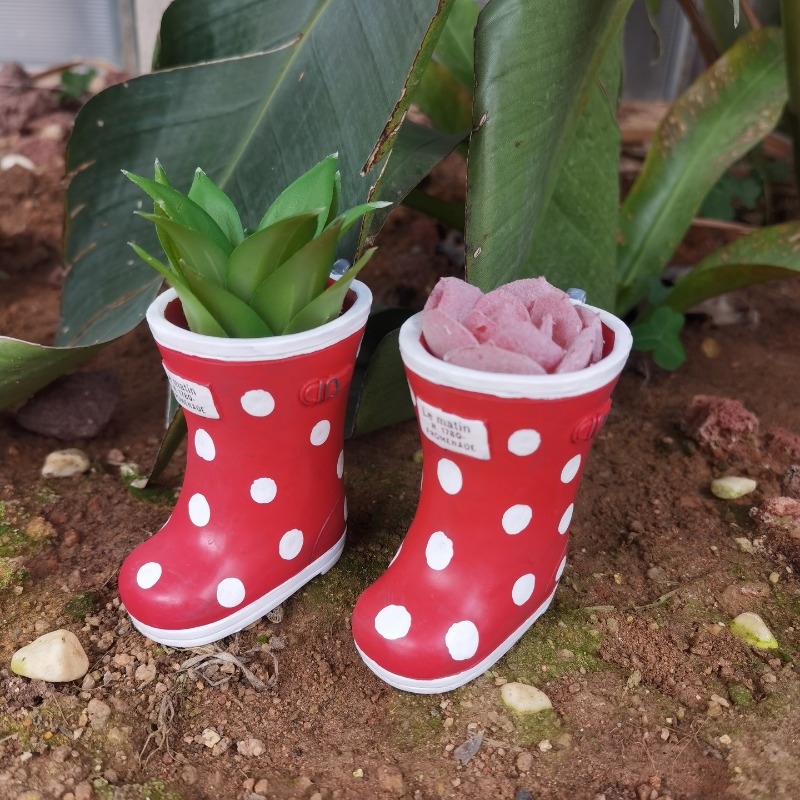 Creative Resin Rain Shoes Shap – обзор и цена Bonsai Garden Europe