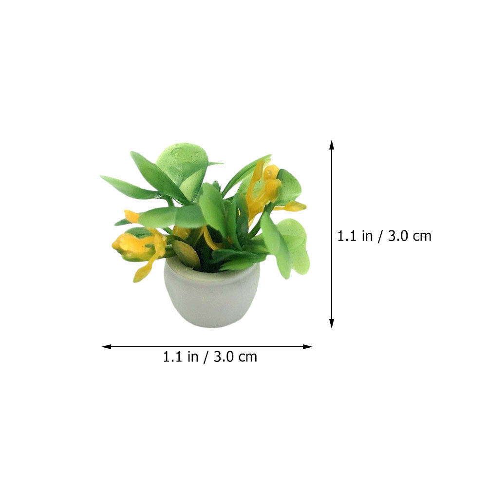 4Pcs Miniature Potted Plant Si – обзор и цена Bonsai Garden Europe