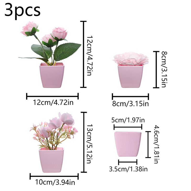 (A set of 3PCS) Simulated Mini – обзор и цена Bonsai Garden Kit