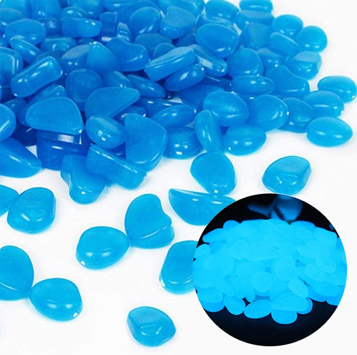 Fish Tank Rocks Glow Blue Pebb – обзор и цена Bonsai Garden Kit
