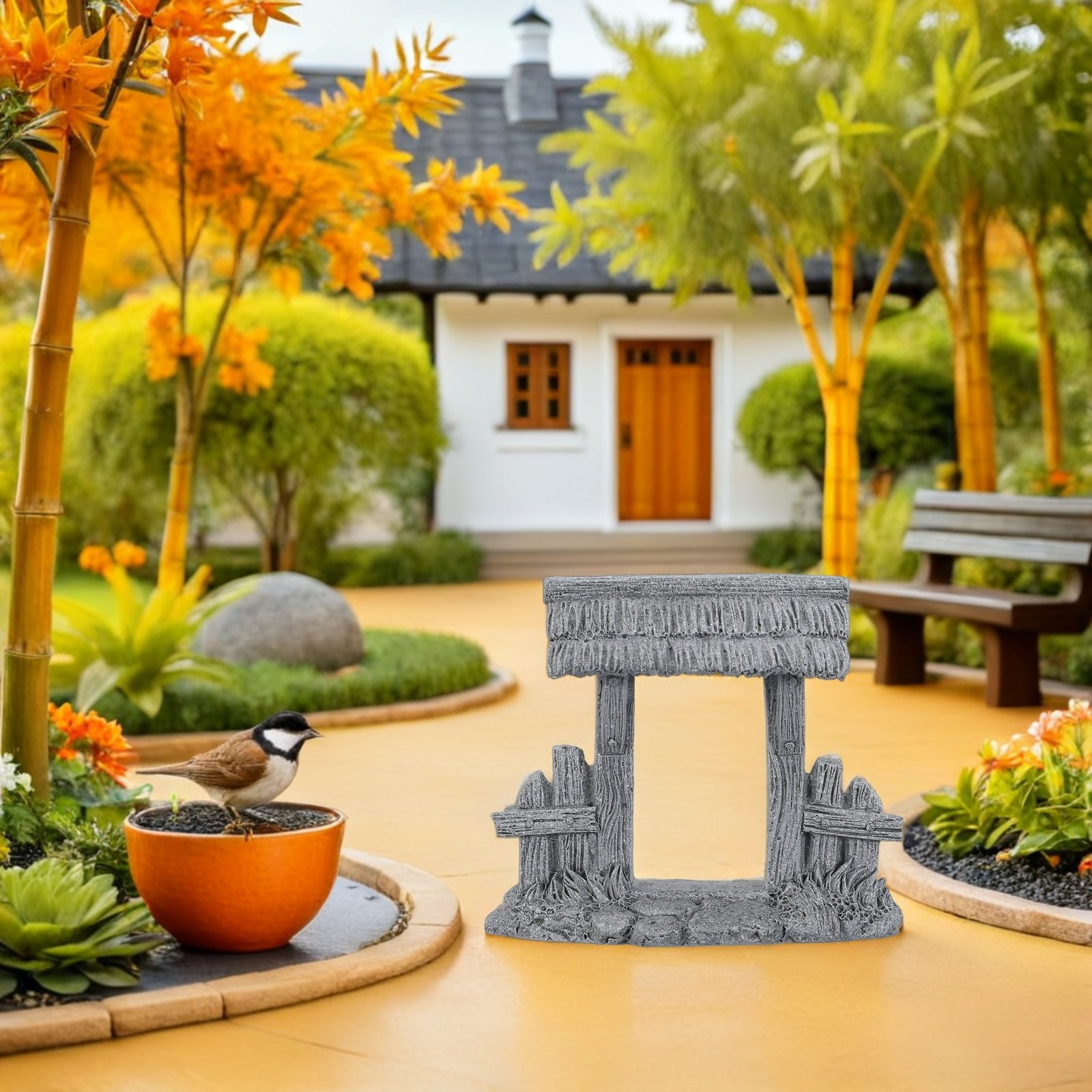 Miniature Garden Entrance Gate – обзор и цена Bonsai Garden Entrance