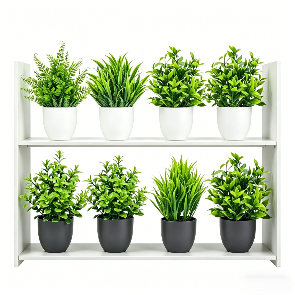 4pcs/set Mini Artificial Plant – обзор и цена Bonsai Garden Kit