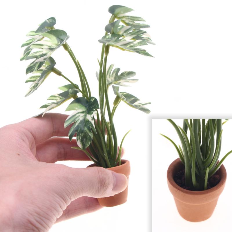 1/12 Scale Monstera Green Plan – обзор и цена Bonsai Garden Europe