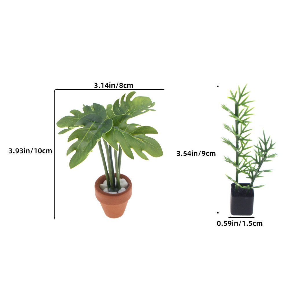 4Pcs Realistic Miniature Bonsa – обзор и цена Bonsai Garden Europe